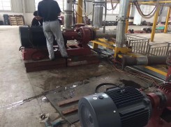 化(hua)工泵(beng)使用(yong)現場(chang)